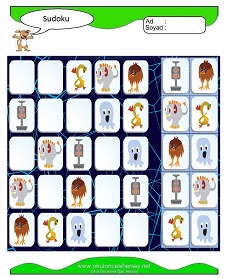 Sudoku Çocuk Bulmacaları